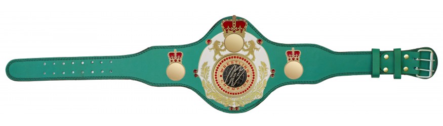 QUEENSBURY PLT LEATHER WRESTLING CHAMPIONSHIP BELT - PLTQUEEN/W/G/WRESTGEMG - AVAILABLE IN 4 COLOURS